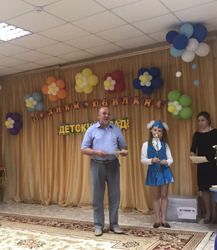 Николай Островский принял участие в праздновании юбилея детского сада «Ручеек»